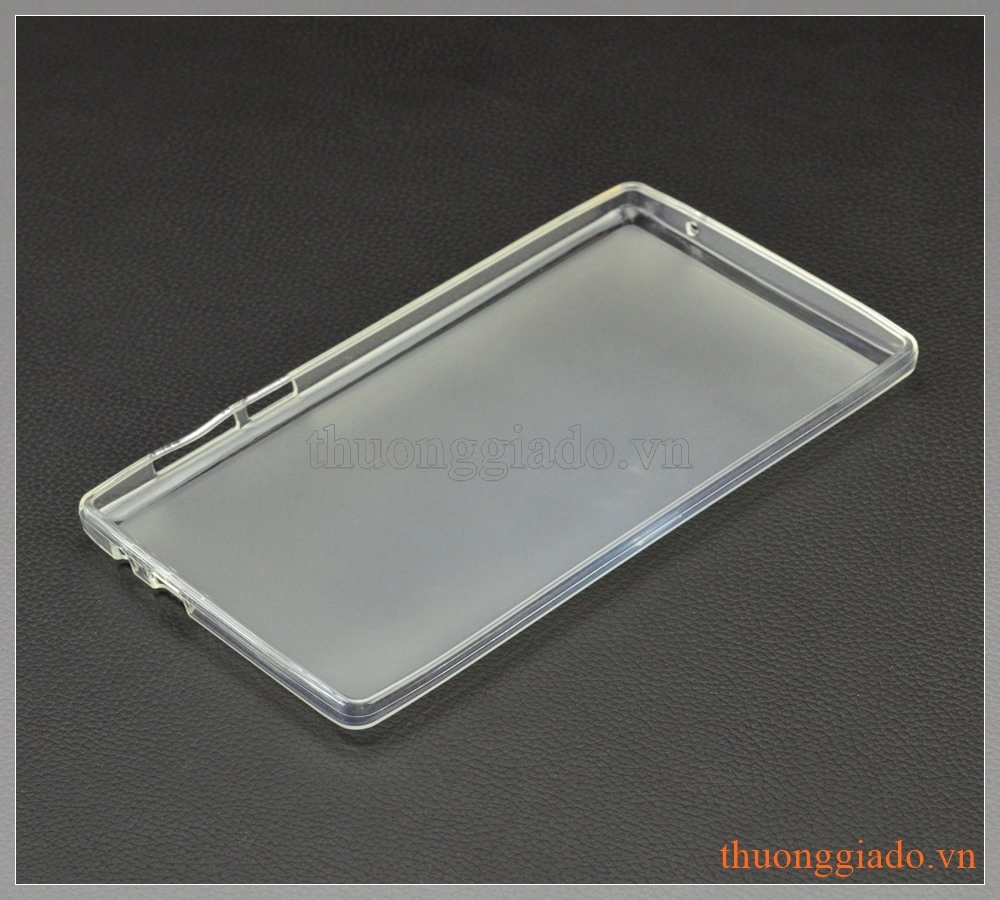 Ốp lưng silicone Lenovo Tab 2 A7-10, viền trong suốt lưng mờ đục