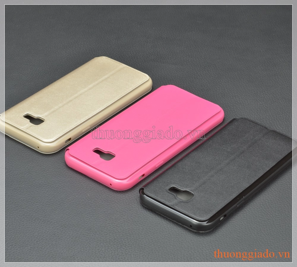 Bao da Samsung Galaxy. A7 (2017)/ Samsung A720 flip leather case (hiệu X-Level)