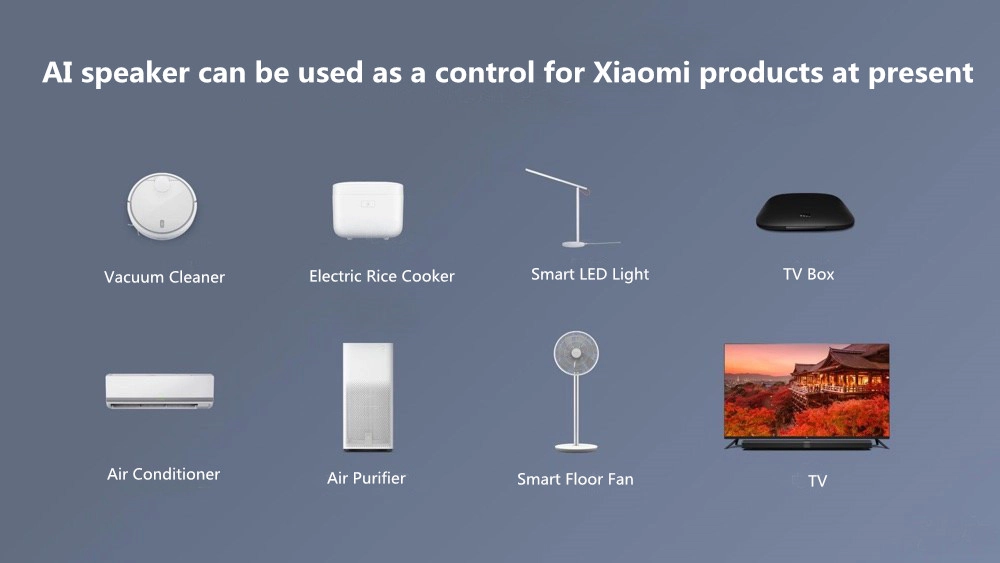 Loa trợ lý ảo Xiaomi - Mi AI Speaker (hiện chỉ hỗ trợ tiếng Trung)