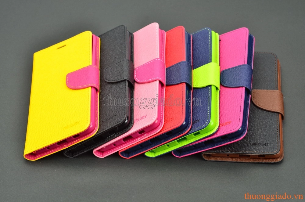 Bao da cầm tay cho Asus Zenfone 3 Deluxe (5.7") ZS570KL (Hiệu MERCURY,New fancy diary)