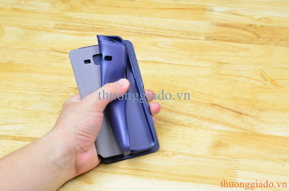 Bao Da Cầm Tay Cho Samsung Galaxy Grand Prime G530 (Hiệu X-Level, FIBColor) Bao Da Cầm Tay Cho Samsung Galaxy Grand Prime G530 (Hiệu X-Level, FIBColor)