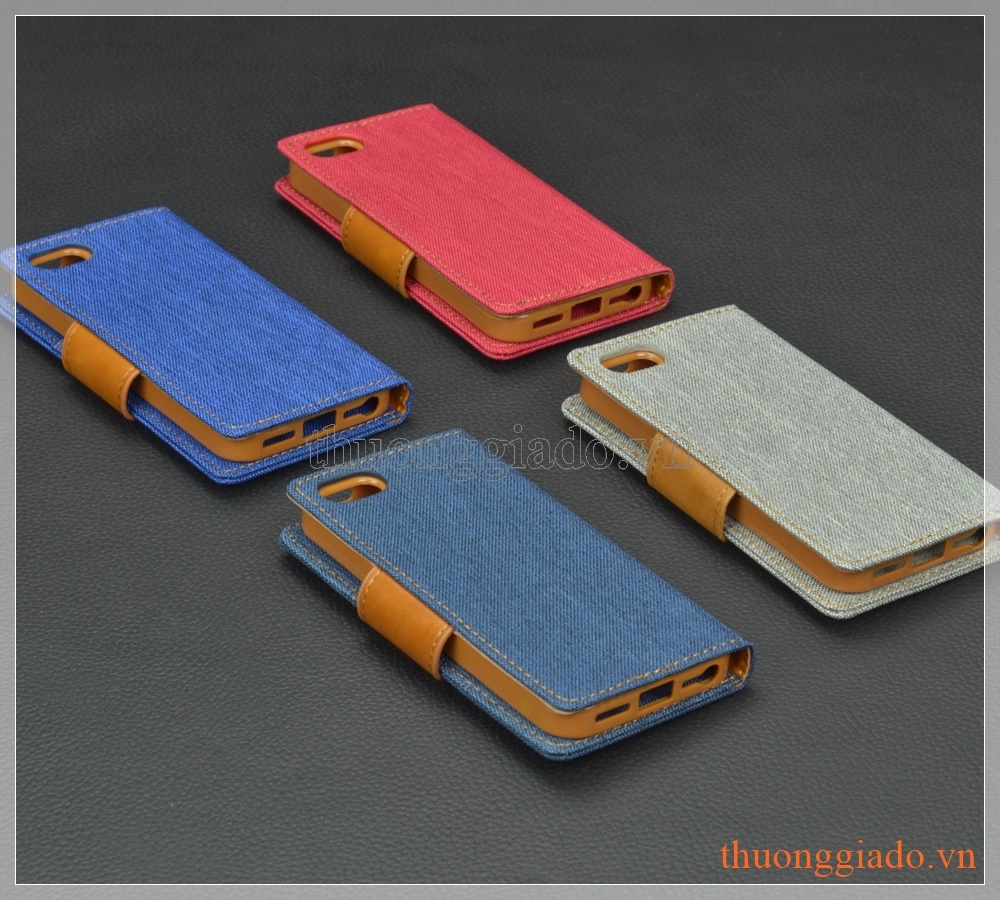 Bao da flip cover iPhone 5/ iPhone 5s/ iPhone SE (hiệu GOOSPERY/ CANVAS DIARY)