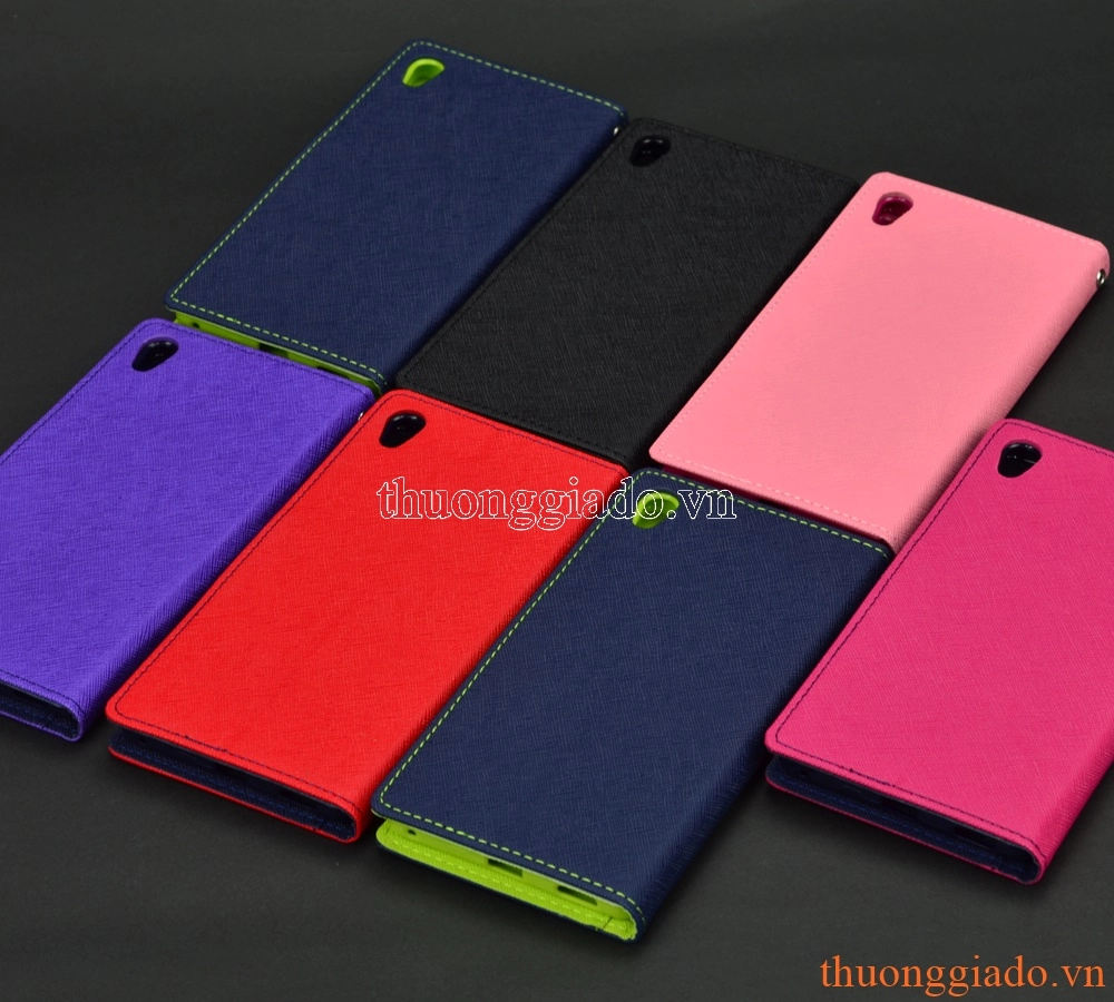 Bao da cầm tay cho Sony Xperia  XA Ultra (6.0"), hiệu MERCURY Bao da cầm tay cho Sony Xperia  XA Ultra (6.0"), hiệu MERCURY