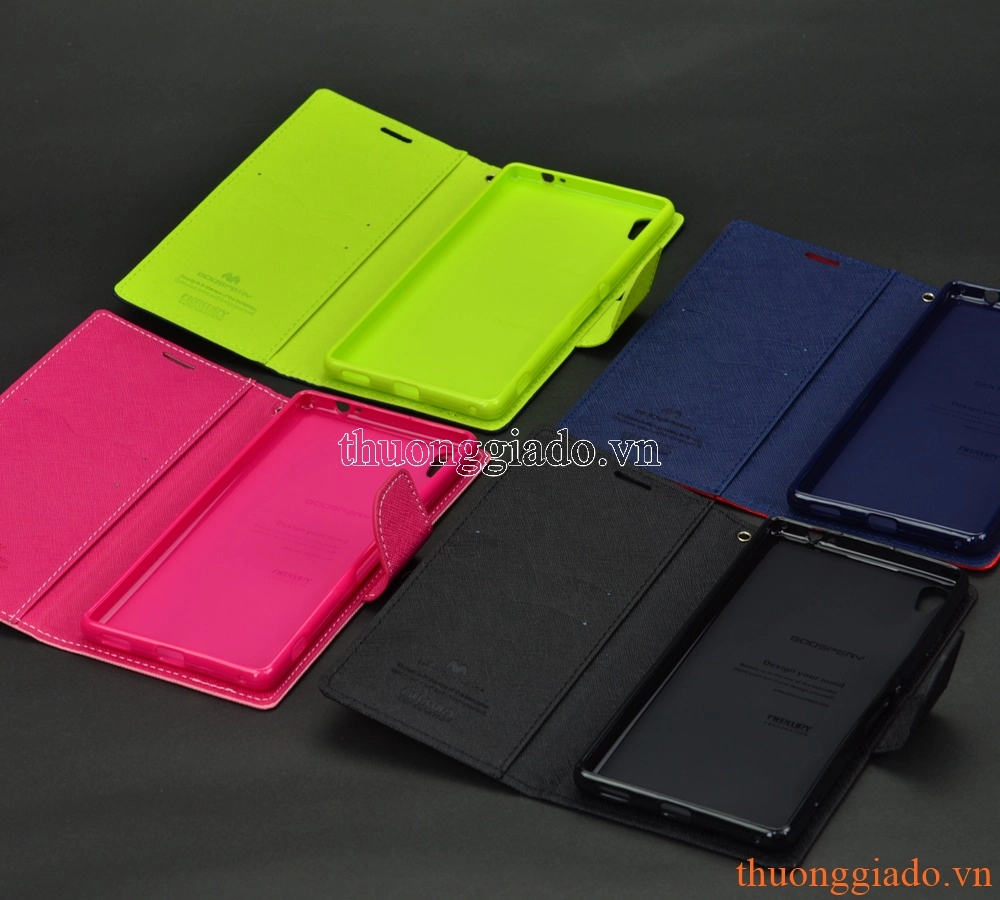 Bao da cầm tay cho Sony Xperia  XA Ultra (6.0"), hiệu MERCURY Bao da cầm tay cho Sony Xperia  XA Ultra (6.0"), hiệu MERCURY