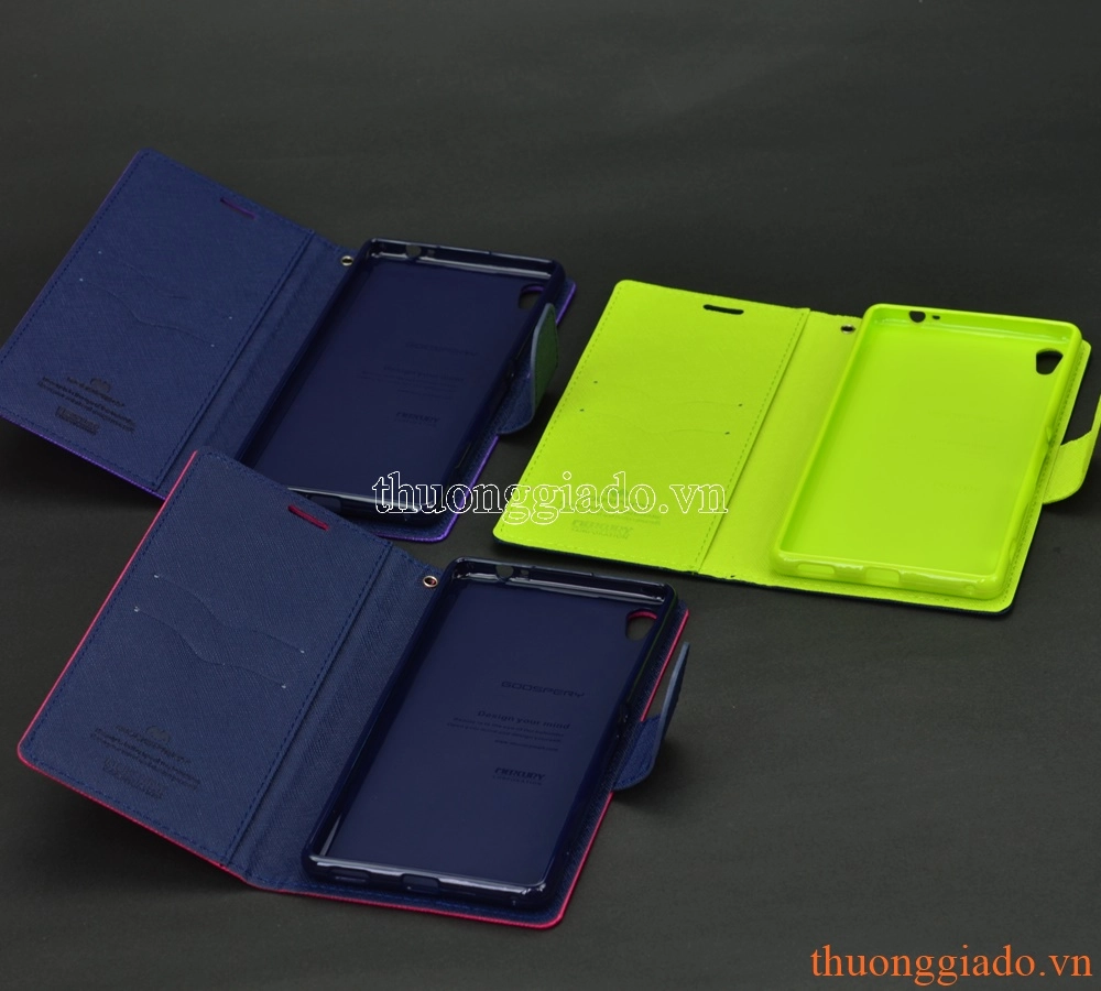 Bao da cầm tay cho Sony Xperia  XA Ultra (6.0"), hiệu MERCURY Bao da cầm tay cho Sony Xperia  XA Ultra (6.0"), hiệu MERCURY