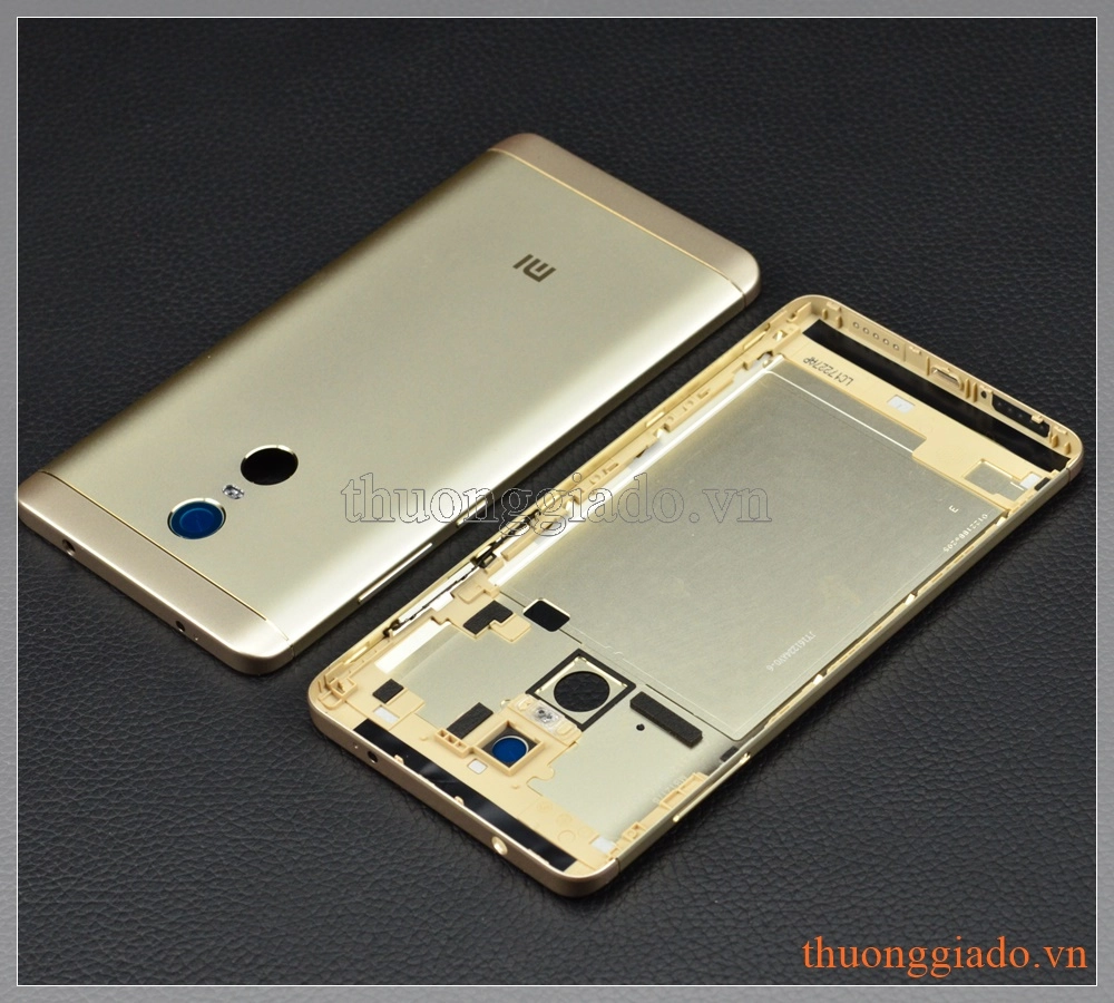 Thay vỏ Redmi Note 4X màu vàng champagne chính hãng