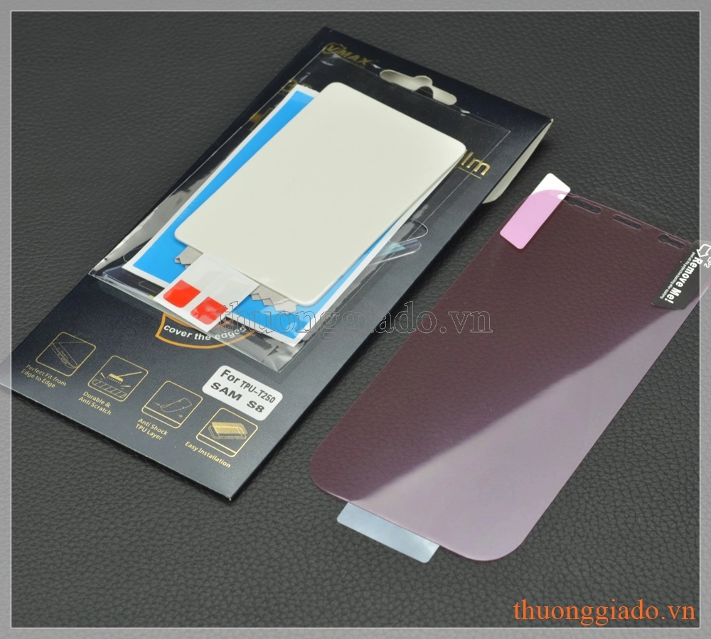 Miếng dán full màn hình Samsung Galaxy S8/ G950 (hiệu Vmax) Screen Protector