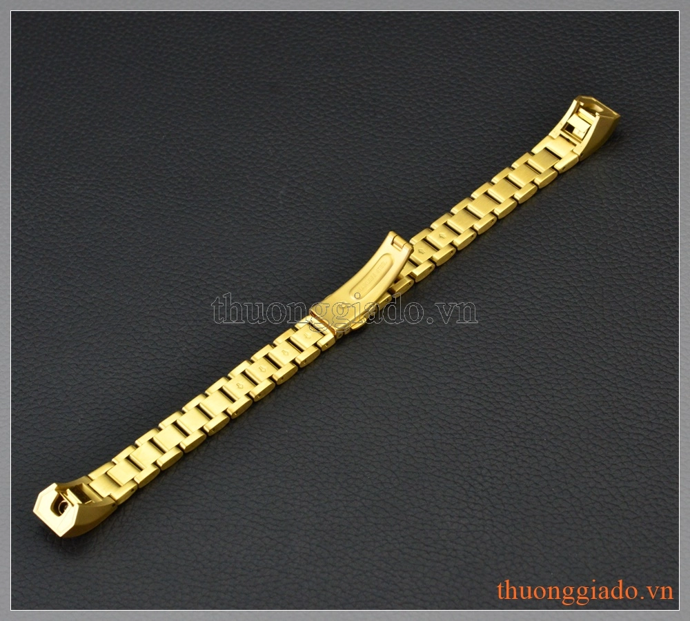 Dây đeo tay thay thế cho Fitbit Alta/ Fitbit Alta HR (thép không gỉ, màu gold, mẫu 1)