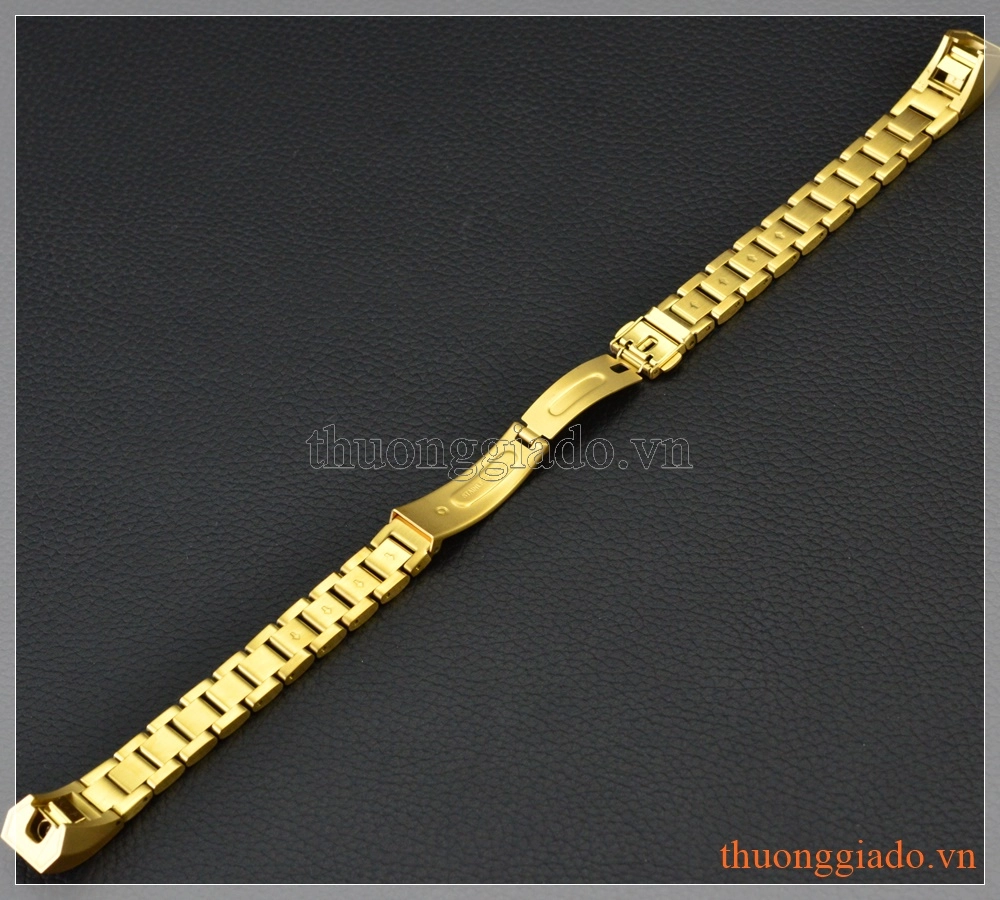 Dây đeo tay thay thế cho Fitbit Alta/ Fitbit Alta HR (thép không gỉ, màu gold, mẫu 1)