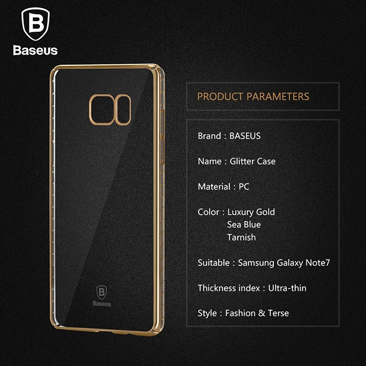 Ốp lưng Samsung Galaxy Note7/ N930 hiệu Baseus, Glitter Case(Super Slim) Ốp lưng Samsung Galaxy Note7/ N930 hiệu Baseus, Glitter Case(Super Slim)