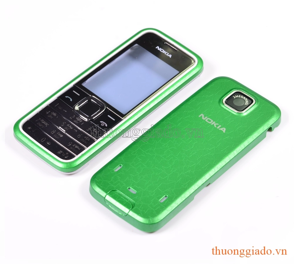 Bộ vỏ Nokia 7310 màu xanh