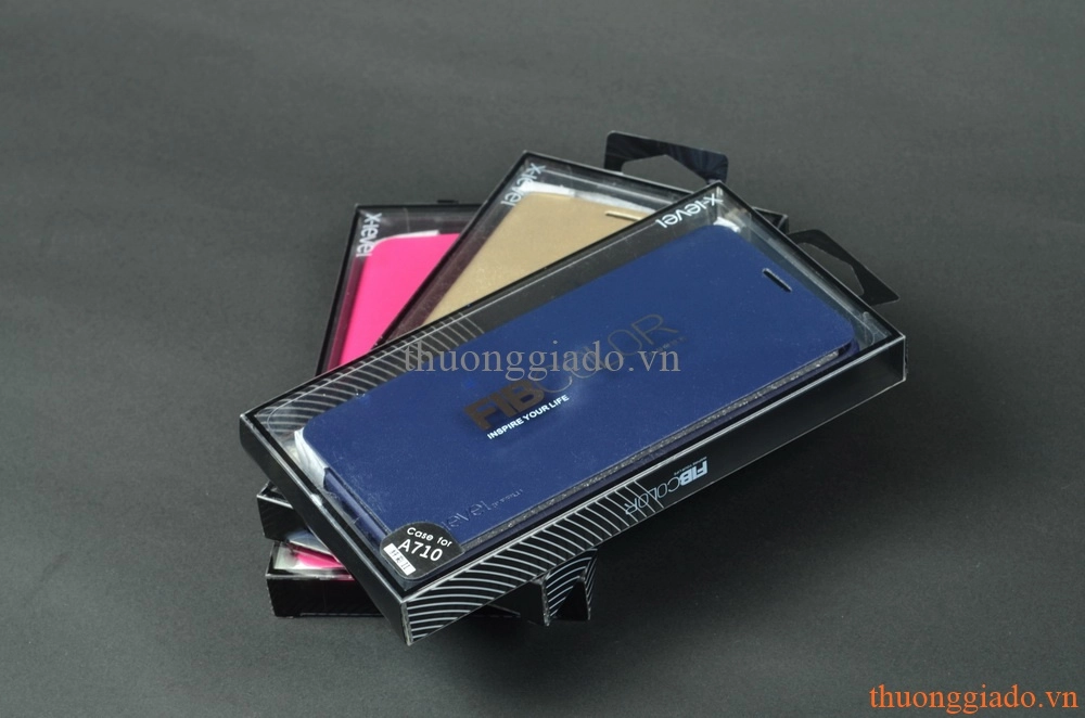 Bao Da Cầm Tay Cho Samsung Galaxy  A710,Samsung A710 (Samsung A7 bản 2016),Hiệu X-Level