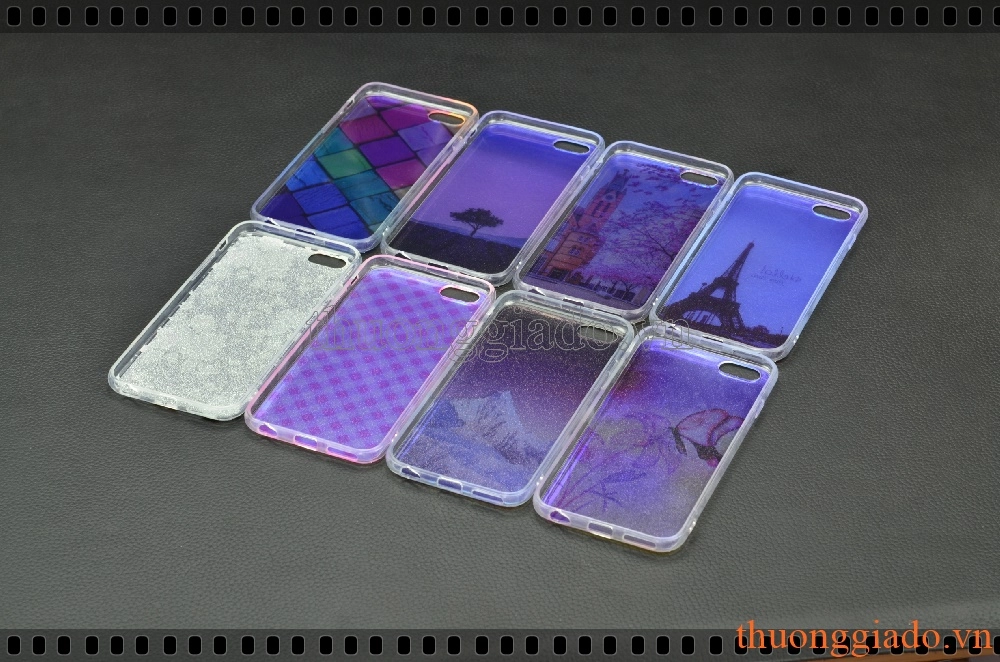 Ốp lưng silicone iPhone 6, iPhone 6s, ốp thời trang với mặt lưng in hình 3D