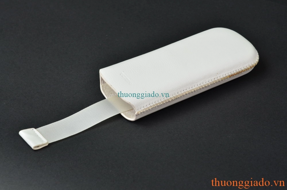 Bao Da Cầm Tay Theo Máy cho Nokia 8800 Gold Arte Màu Trắng (Loại Zin) Bao Da Cầm Tay Theo Máy cho Nokia 8800 Gold Arte Màu Trắng (Loại Zin)