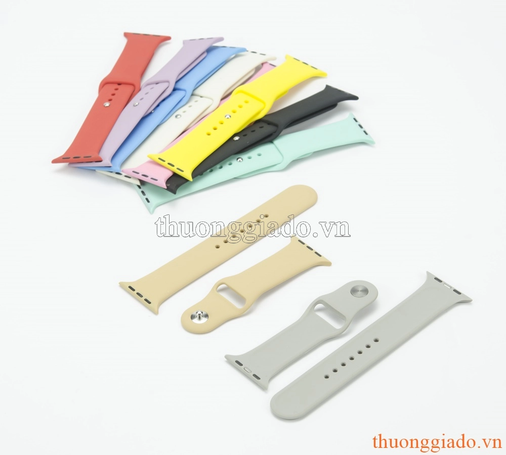 Dây đeo tay thay thế Apple Watch 42mm (chất liệu cao su)