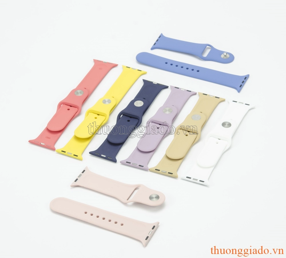 Dây đeo tay thay thế Apple Watch 42mm (chất liệu cao su)