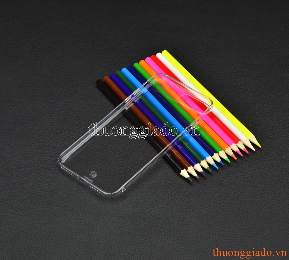 Ốp lưng iPhone 7 Plus (5.5"), loại nhựa cứng trong suốt cho, hiệu Baseus