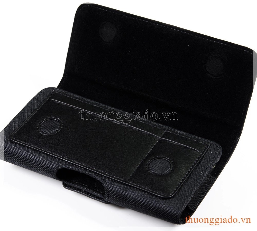 Bao da đeo thắt lưng 5.0" (mặt ngoài chất liệu vải)