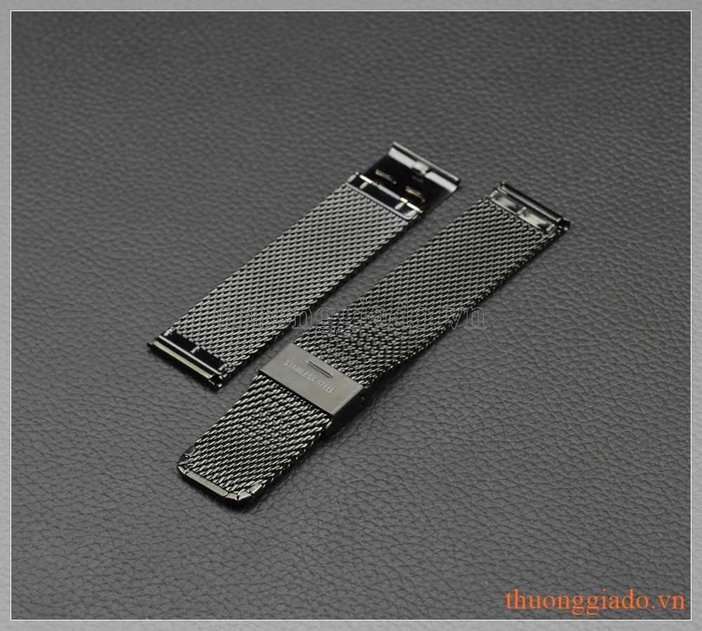 Dây đeo tay thay thế Samsung Gear S3, Gear S3 classic, gear s3 frontier (mẫu 1, lưới thép)