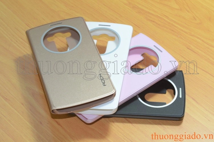 Bao Da LG G3/ F400 ( Hiệu ROCK, Uni Series )