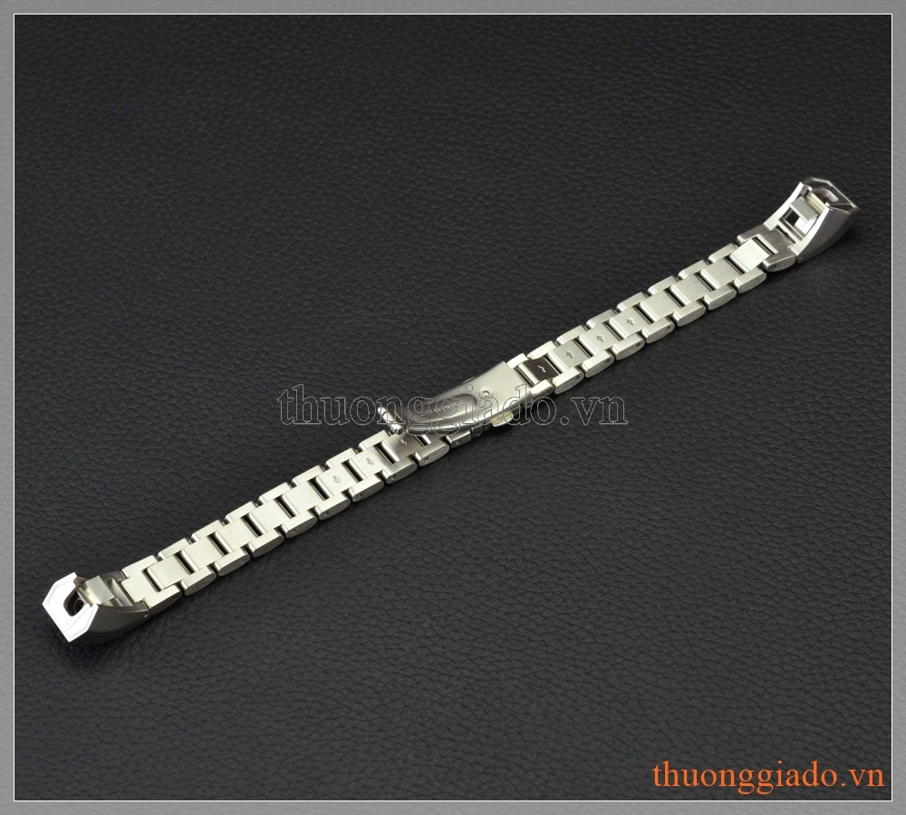 Dây đeo tay thay thế cho Fitbit Alta/ Fitbit Alta HR (thép không gỉ, màu bạc, mẫu 1)