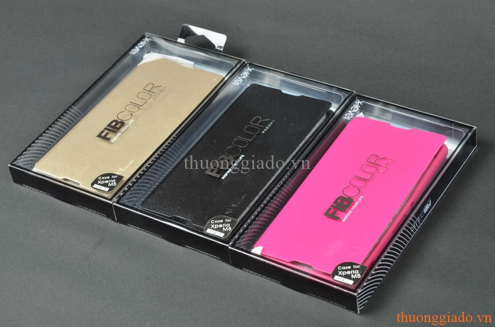 Bao Da Cầm Tay Cho Sony Xperia M5 E5603 (Hiệu X-Level, FIBColor)