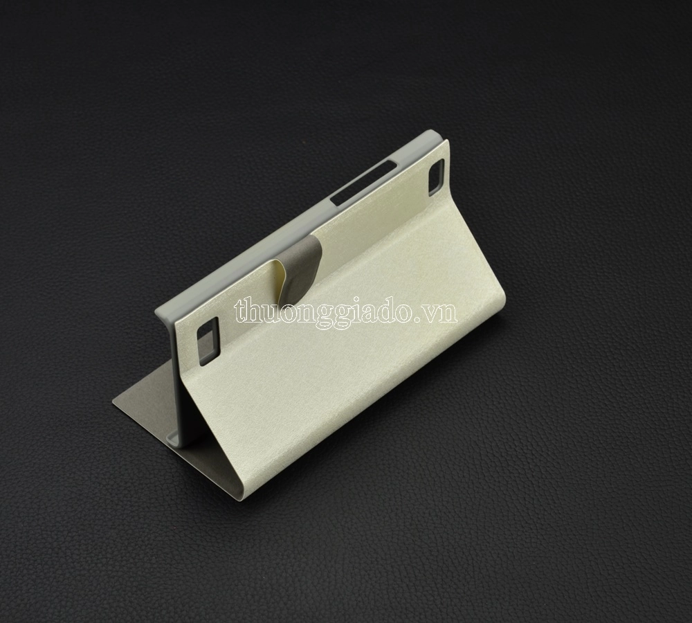 Bao da cầm tay nắp gập mở cho BlackBerry Leap Z20 (flip leather case)