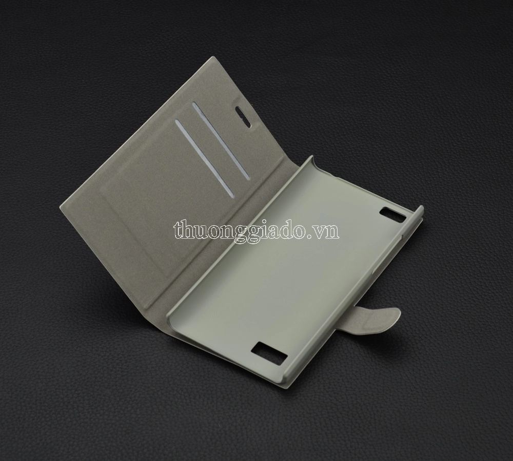 Bao da cầm tay nắp gập mở cho BlackBerry Leap Z20 (flip leather case)