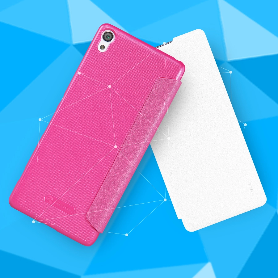 Bao da flip case Sony Xperia XA (5.0"), hiệu NillKin, Sparkle Series