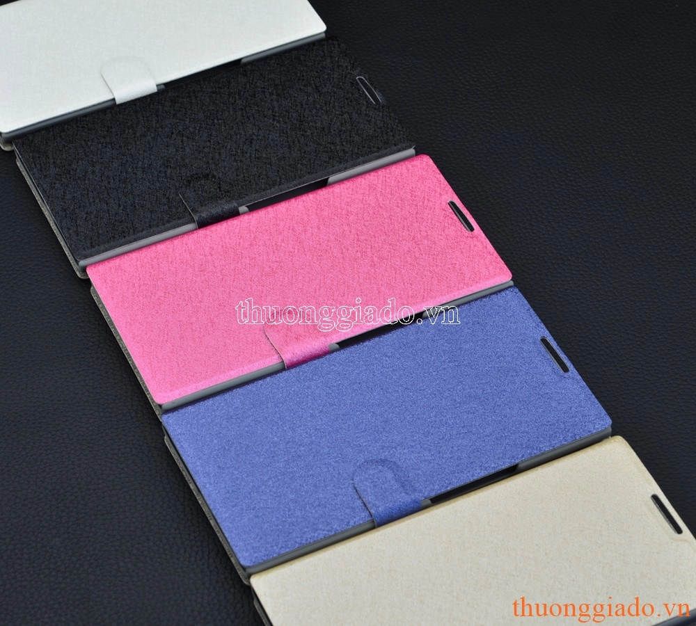 Bao da cầm tay nắp gập mở cho Blackberry Priv (flip leather case)