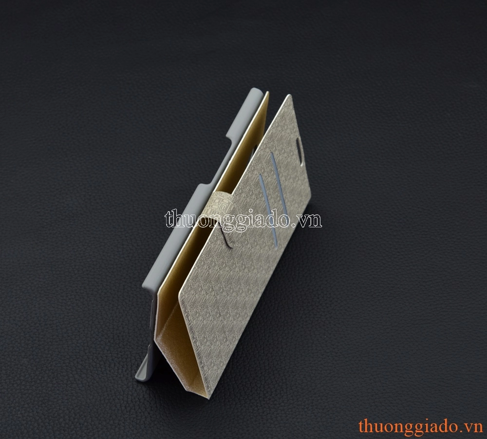 Bao da cầm tay nắp gập mở cho Blackberry Priv (flip leather case)