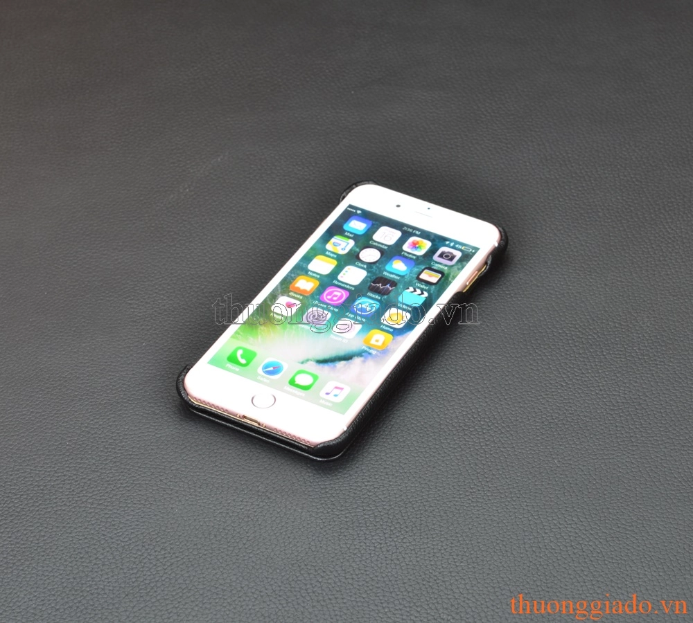 Bao da cầm tay nắp gập mở ngang cho iPhone 7 Plus (5.5"), hiệu XOOMZ Bao da cầm tay nắp gập mở ngang cho iPhone 7 Plus (5.5"), hiệu XOOMZ