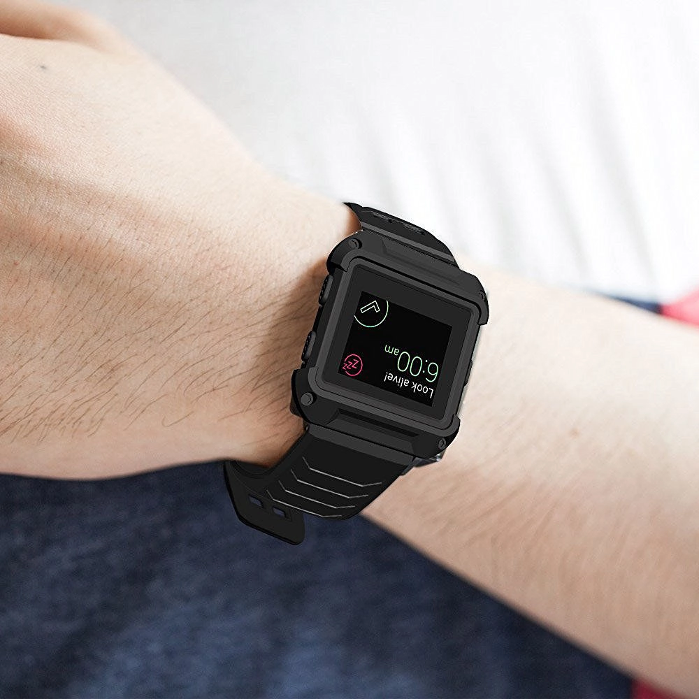 Dây đeo tay đồng hồ Fitbit Blaze (Silicone, ôm trọn cả thân máy)