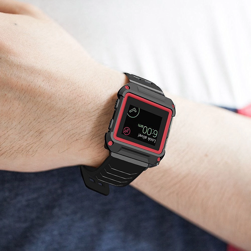 Dây đeo tay đồng hồ Fitbit Blaze (Silicone, ôm trọn cả thân máy)