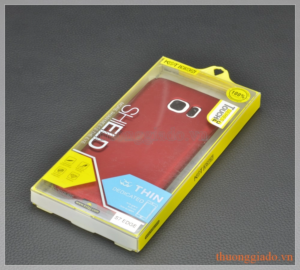 Ốp lưng nhựa cứng Samsung S7 Edge/ G935 màu đỏ, Touch Series Ốp lưng nhựa cứng Samsung S7 Edge/ G935 màu đỏ, Touch Series