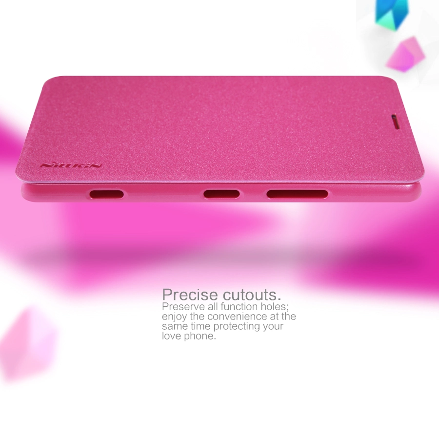 Bao Da Microsoft Lumia 950 (Hiệu NillKin, Sparkle Series) Bao Da Microsoft Lumia 950 (Hiệu NillKin, Sparkle Series)
