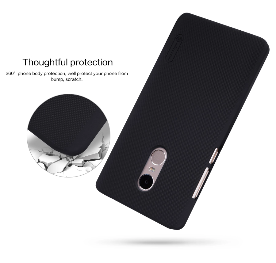 Ốp lưng sần NillKin cho Mi-Redmi Note 4 (5.5") Super Frosted Shield Ốp lưng sần NillKin cho Mi-Redmi Note 4 (5.5") Super Frosted Shield