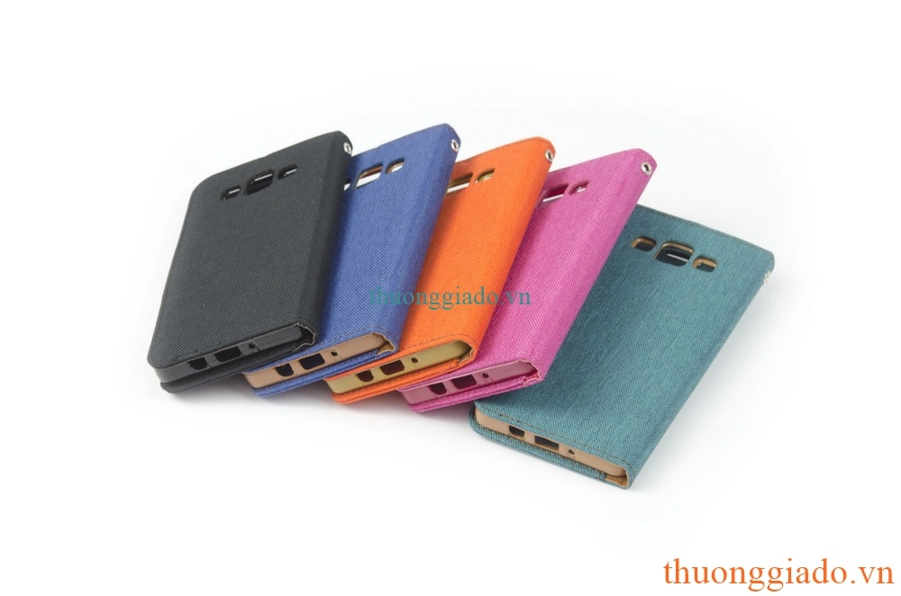 Bao Da Cầm Tay Cho Samsung Galaxy A5 (Hiệu MERCURY) Flip Leather Case