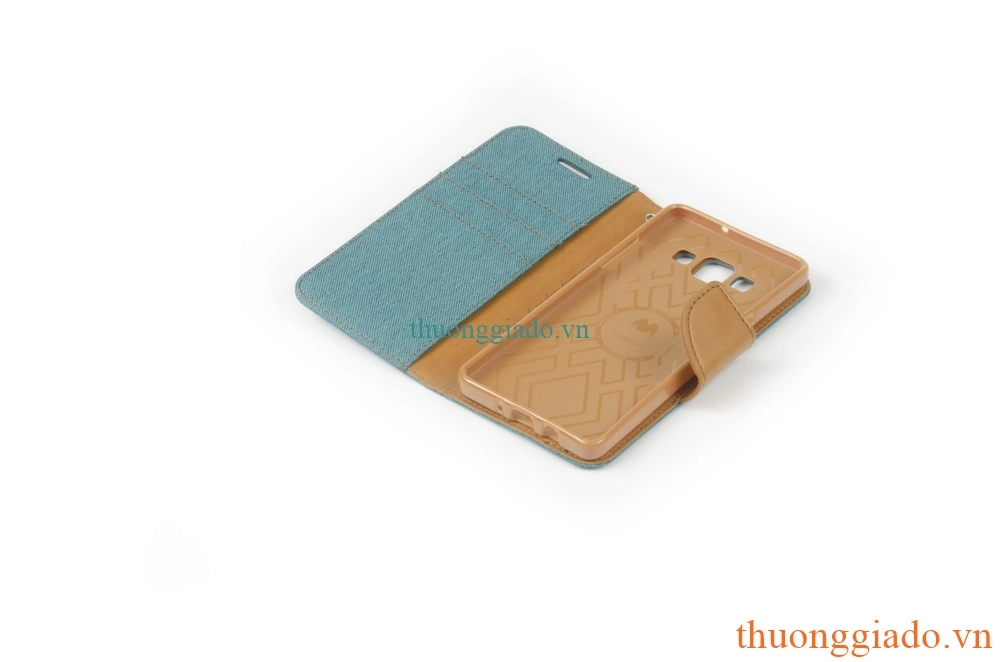 Bao Da Cầm Tay Cho Samsung Galaxy A5 (Hiệu MERCURY) Flip Leather Case