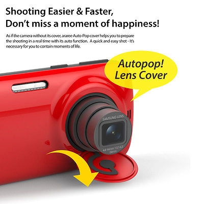 Samsung galaxy s5 zoom/ galaxy k zoom/ araree auto pop protective cover case