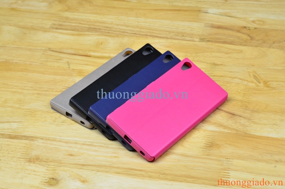 Bao Da Cầm Tay Cho Sony Xperia  Z5 Plus, Z5 Premium (Hiệu X-Level, FIBColor)