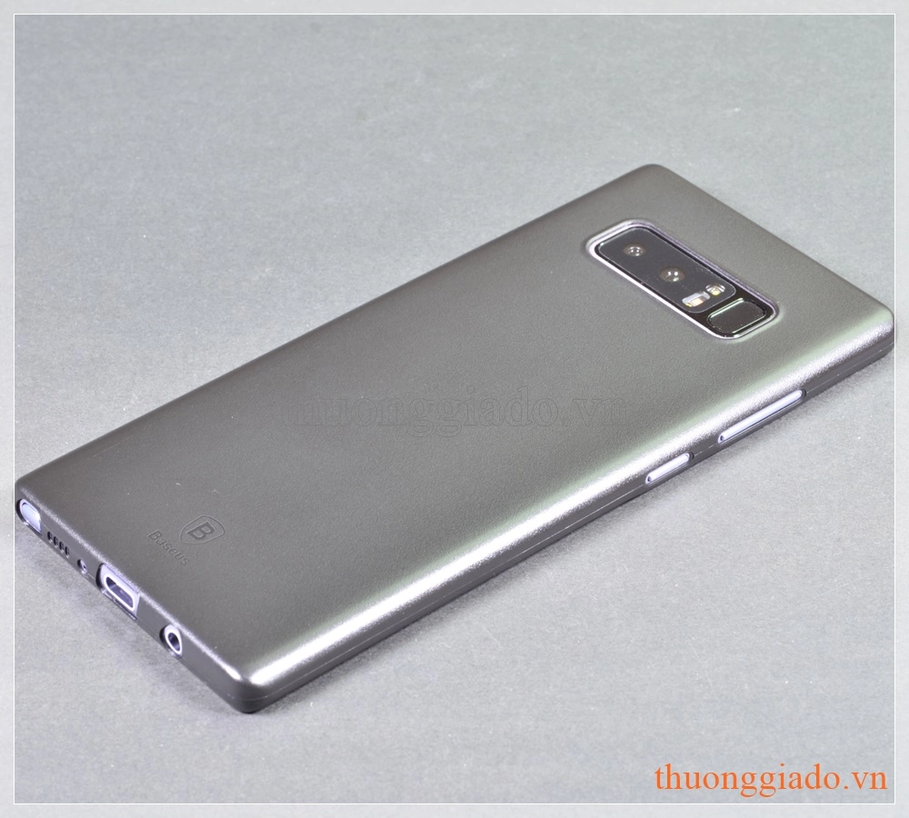 Ốp lưng Samsung Note 8/ N950 (nhựa cứng siêu mỏng, hiệu Baseus, Wing case)