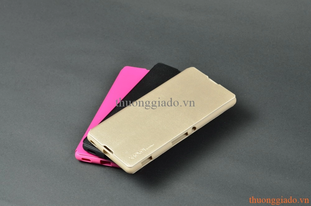 Bao Da Cầm Tay Cho Sony Xperia M5 E5603 (Hiệu X-Level, FIBColor)