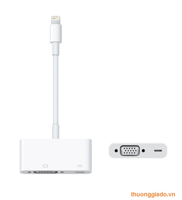 Apple Lightning to vga adapter-Cáp chuyển đổi từ chuẩn Lightning sang VGA