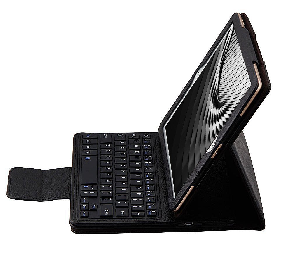 Bàn phím không dây iPad 2018 (9.7"), iPad 2017 (9.7") kèm bao da flip case