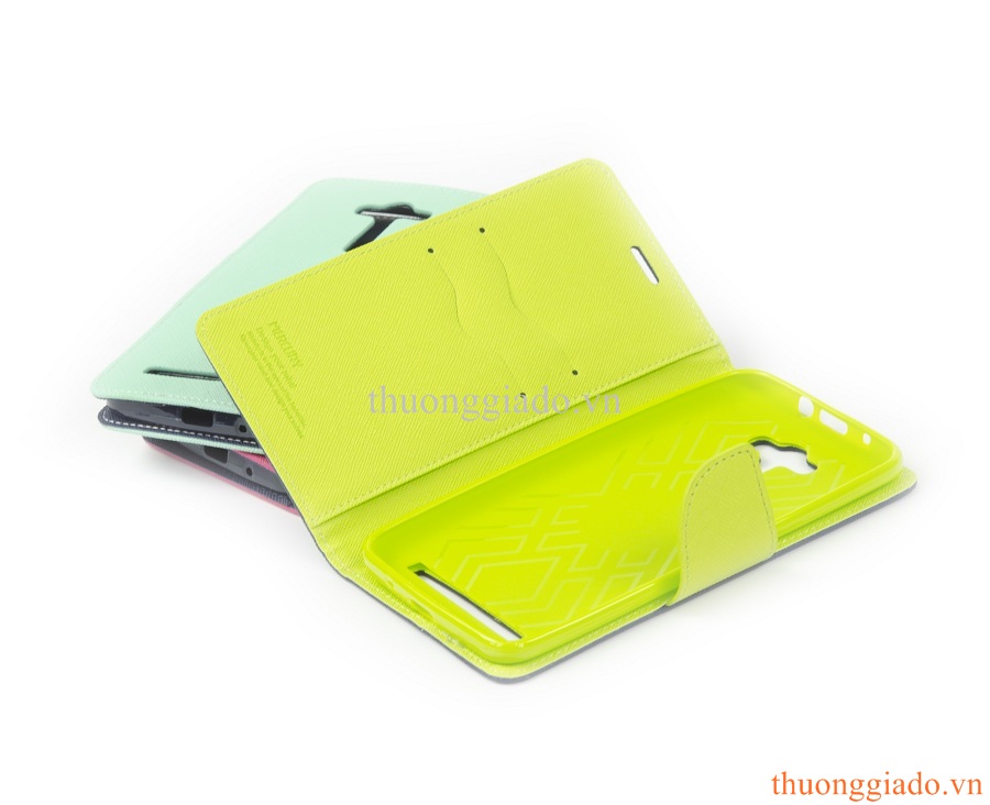 Bao Da Asus  Zenfone 2 Laser (Màn hình 5.5inchs), MERCURY Flip Leather Case