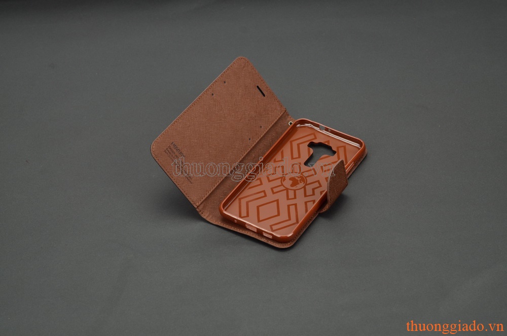 Bao da cầm tay cho Asus Zenfone 3 (5.2") ZE520KL, Hiệu MERCURY-NEW FANCY DIARY CASE