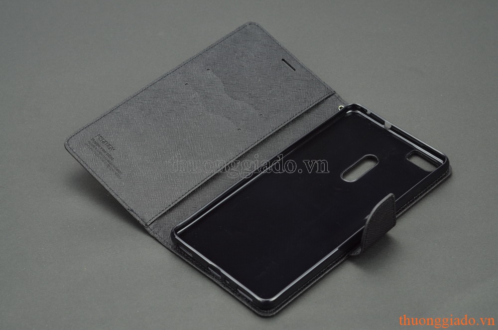 Bao da cầm tay cho Asus Zenfone 3 Ultra (6.8") ZU680KL (Hiệu MERCURY,new fancy diary)