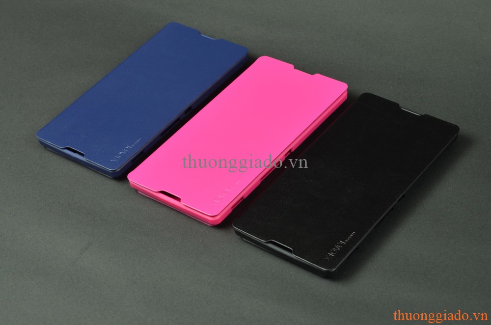 Bao Da Cầm Tay Cho Sony Xperia C3 D2502 S55t (Hiệu X-Level)