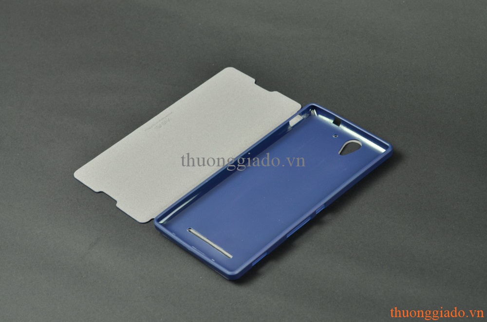 Bao Da Cầm Tay Cho Sony Xperia C3 D2502 S55t (Hiệu X-Level)